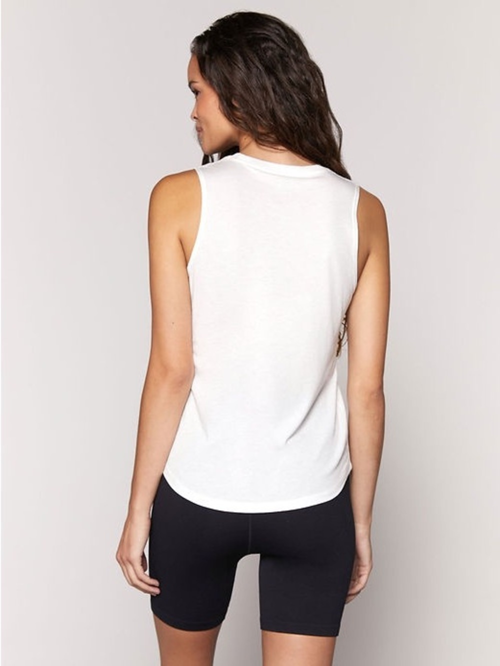 SPIRITUAL GANGSTER White Evil Eye Muscle Tank - Picture 3 of 7